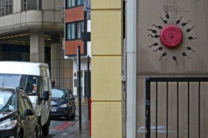 Banksy, Sperm Alarm, 2011