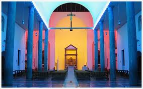 Dan Flavin, Chiesa Rossa, Milano, 1996