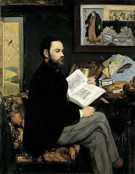 Edouard Manet, ritratto Emile Zola, 