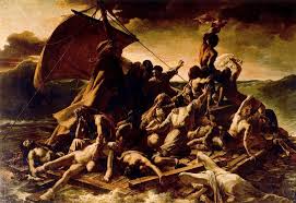 Gericault, La zattera della Medusa, 1818, Museo Louvre