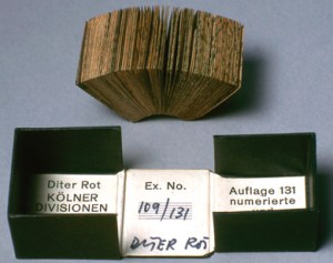 Dieter Roth, Cologne Divisions,1965
