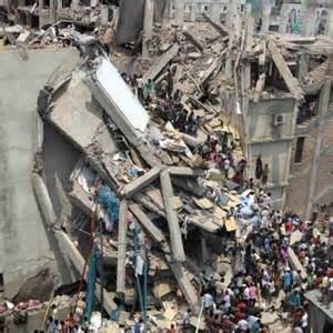 Bangladesh, crollo palazzo