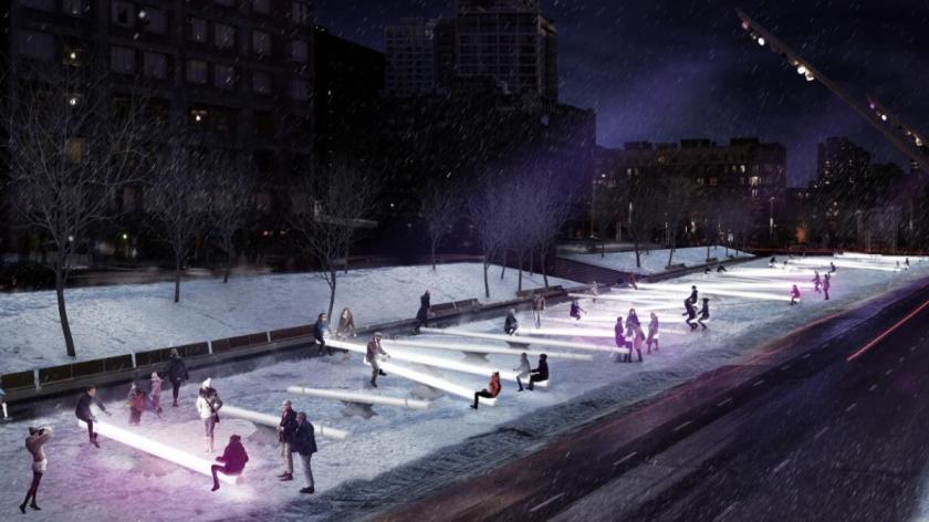 Altalene luminose e sonore