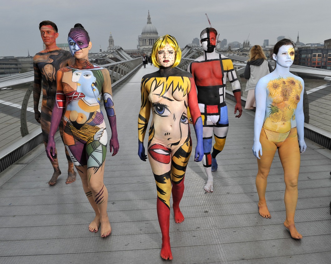 Tele umane a spasso per&nbsp;Londra…